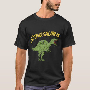 Funny Spinosaurus Pi Day Shirt Math Dinosaur Gift 