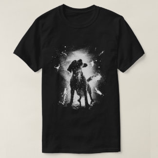 Funny Splash Dog Street Art Graffiti Aesthetic  T-Shirt