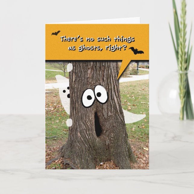 Funny Spookatcular Halloween Greeting Card (Front)