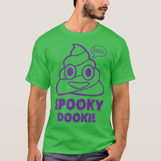 Funny Spooky Dookie Halloween Cute Spooky Season P T-Shirt