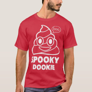 Funny Spooky Dookie Halloween Cute Spooky Season P T-Shirt