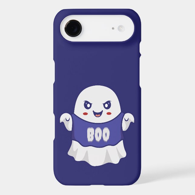 Funny Spooky Ghost Illustration Design (Back)