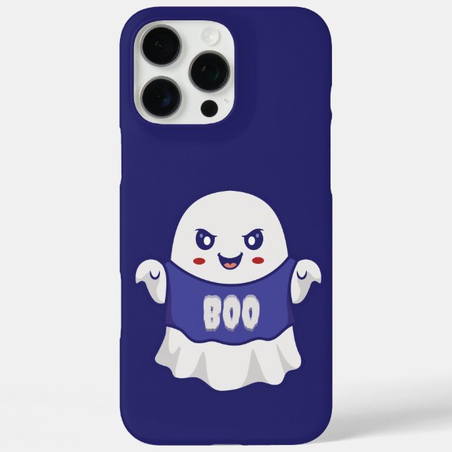 Funny Spooky Ghost Illustration Design Case-Mate iPhone Case (Back)