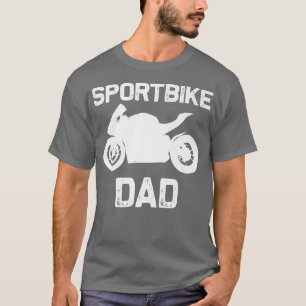 Funny Sport Bike Art Dad Men Racing Biker Motorbik T-Shirt
