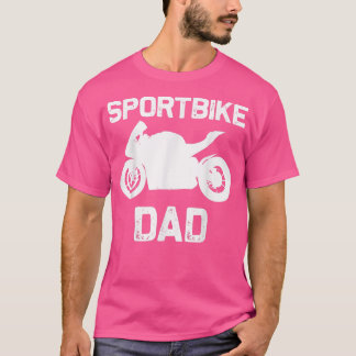 Funny Sport Bike Art Dad Men Racing Biker Motorbik T-Shirt