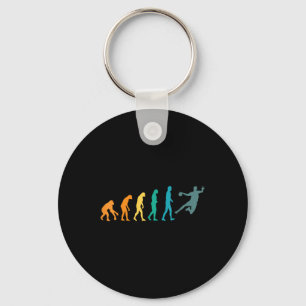 Funny Sport Evolution Handball Key Ring