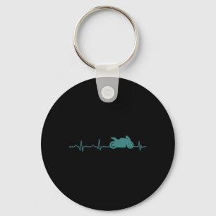 Funny Sportbike Gift Men Women Motorcycle Riders Key Ring