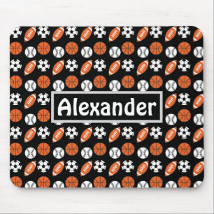 Funny Sports Ball Mouse Mat