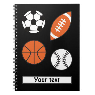 Funny Sports Ball Notebook