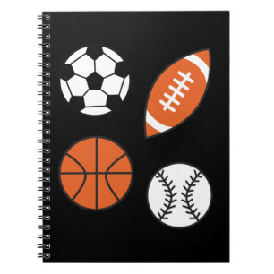 Funny Sports Ball Notebook