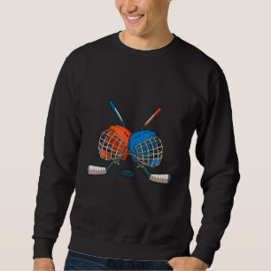 Funny Sports Ice Hockey For Girls And Boys Sweatshirt