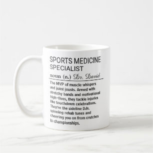 Funny Sports Medicine Specialist Definition Coffee Mug