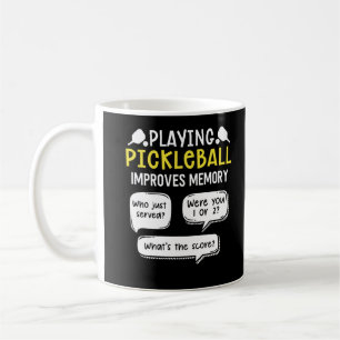 Funny Sports Pickleball Player Coffee Mug