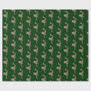 Funny Sporty Giraffe Wrapping Paper