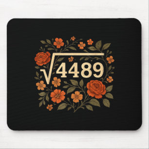 Funny Square Root 4489 67 Funny Meme Saying 6 7 Ma Mouse Mat