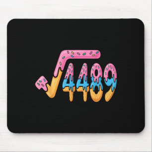 Funny Square Root 4489 Funny 67 Math Ice Cream Mem Mouse Mat