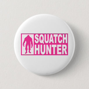 Funny SQUATCH HUNTER Gear  Finding Bigfoot Edition 6 Cm Round Badge