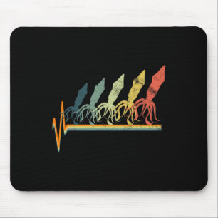 Funny Squid Marine Biology Biologist  Mouse Mat