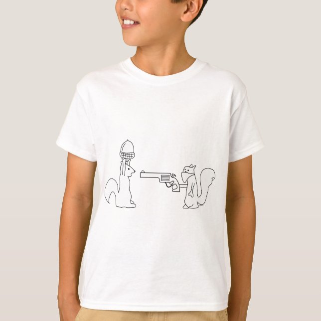 Funny Squirells T-Shirt (Front)
