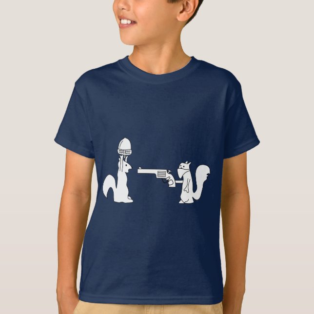 Funny Squirells T-Shirt (Front)
