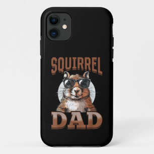 Funny Squirrel Animal Squirrel Dad iPhone 11 Case