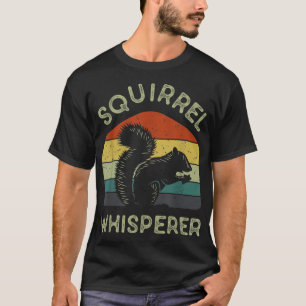 Funny Squirrel Art For Men Women Kids Pet Squirrel T-Shirt