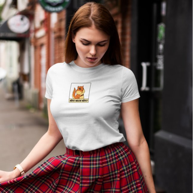 Funny Squirrel German   T-Shirt (Creator Uploaded)