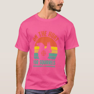 Funny Squirrel Hunting Squirrel Slayer Catcher Lov T-Shirt