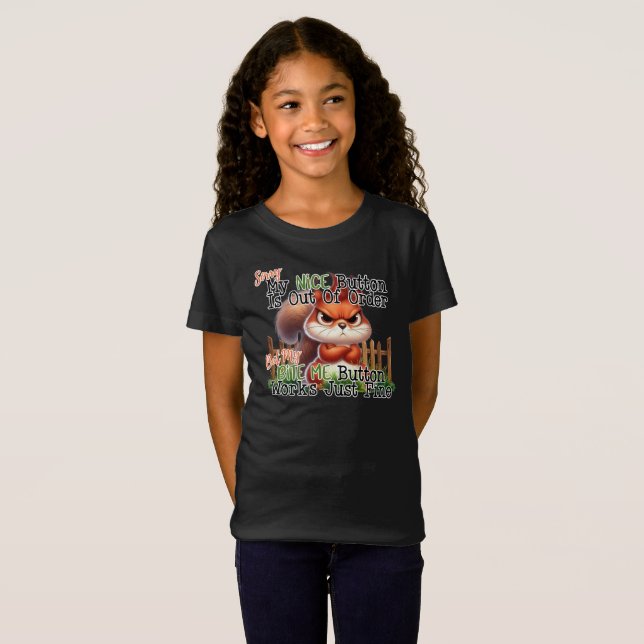 Funny Squirrel  T-Shirt (Front Full)