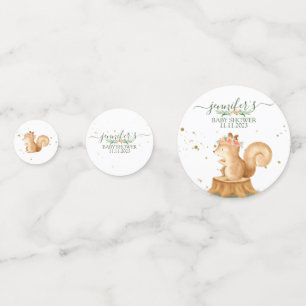 Funny Squirrel wildlife baby newborn Confetti