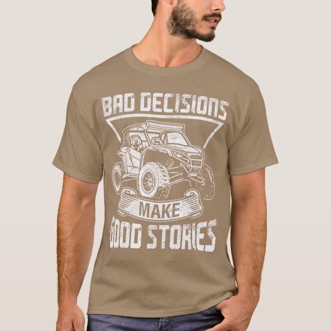 Funny SS Design for Men Women SS UTV Side by Side  T-Shirt (Front)