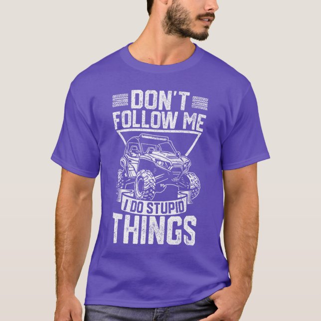 Funny SS Design for Men Women SS UTV Side by Side  T-Shirt (Front)