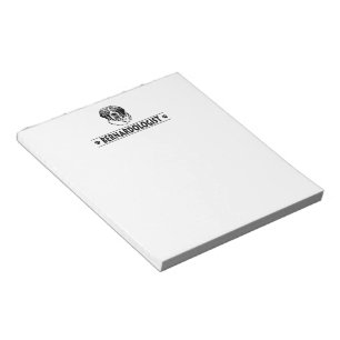 Funny St. Bernard Dog Notepad