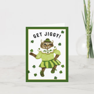 Funny St. Patick's Day Holiday Card
