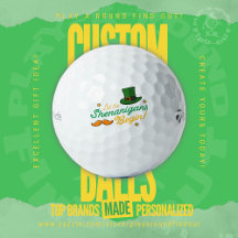 Funny St. Patrick’s Day Design for Golf Buddies