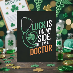 Funny St Patrick’s Day Doctor Card