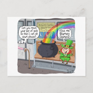 Funny St. Patrick’s Day Gift or Card - Leprechaun
