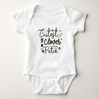 Funny St. Patrick's Day Baby Bodysuit