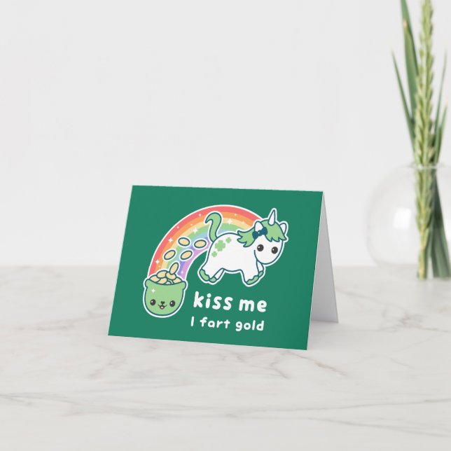 Funny St Patrick's Day Card (Front)