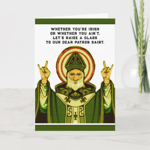 Funny St. Patrick's Day card