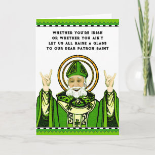 Funny St. Patrick's Day Card