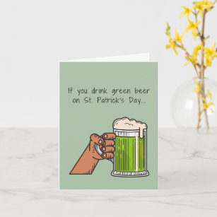 Funny St. Patrick's day Card