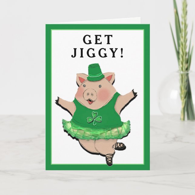 Funny St. Patrick's Day Card (Front)