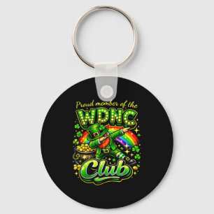 Funny st patricks day club key ring