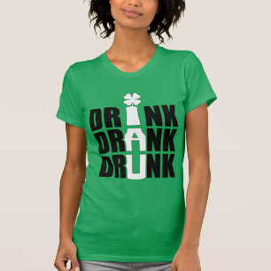 Funny St. Patrick's Day Drinking Party Beer Humour T-Shirt