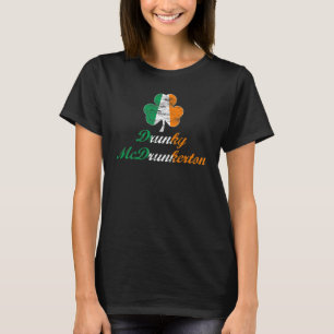 Funny St. Patrick's Day Drunky McDrunkerton Shirt