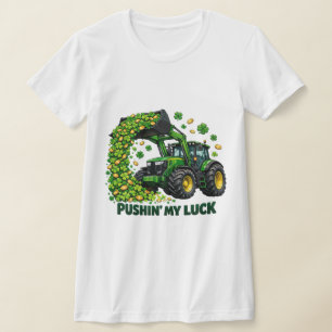 Funny St. Patrick's Day funny Tractor T-Shirt