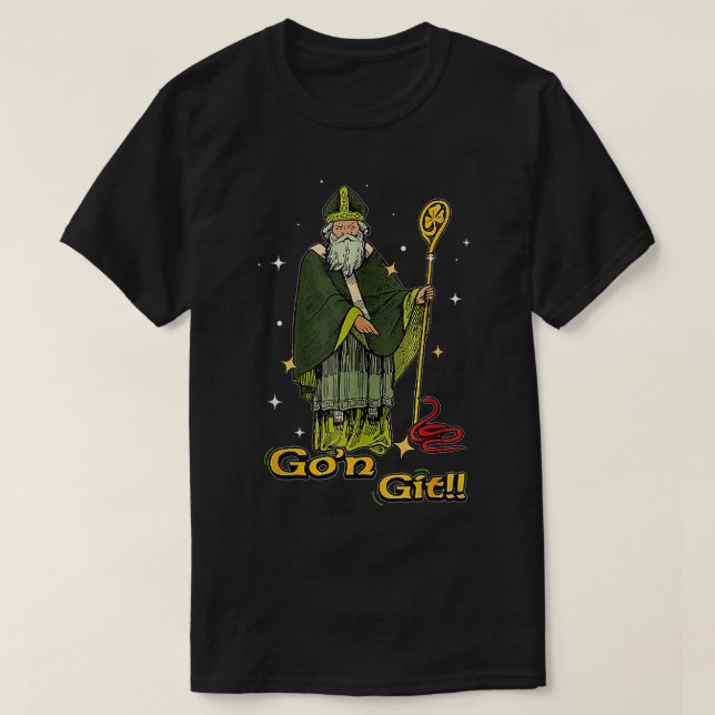 funny st patricks day gongit saint patricks day st T-Shirt (Design Front)