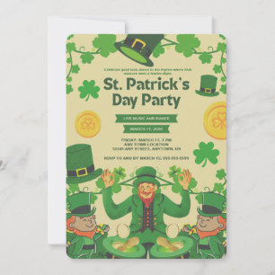 funny st patricks day invitations