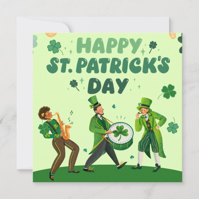 funny st patricks day invitations (Front)